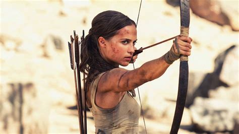 tomb raider movie 2017|alicia vikander as tomb raider.